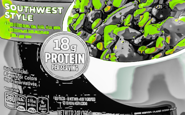 etiqueta de proteína