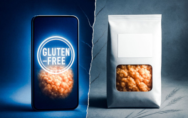 FARE_discrepanze etichetta senza glutine