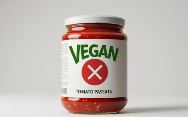 FARE_Vegan_tomato passata_misleading label